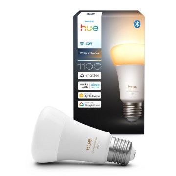LED žarulja s mogućnošću prigušivanja Philips Hue WHITE AMBIANCE E27/8,1W/230V 1000-20000K