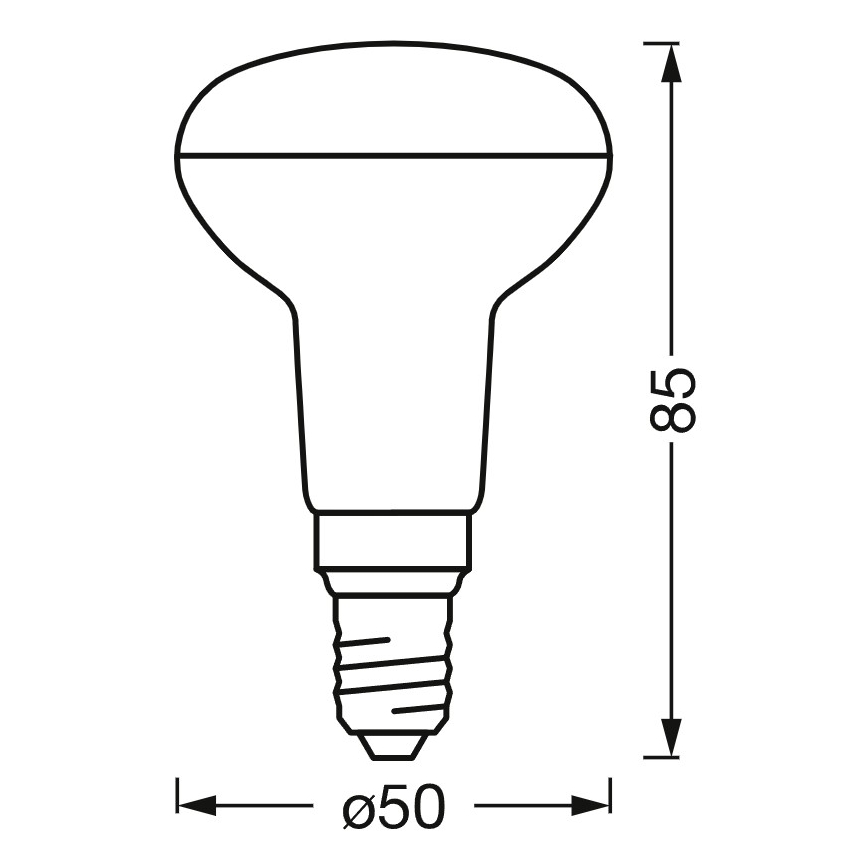 LED prigušiva reflektorska žarulja SMART+ R50 E14/3,3W/230V 2700-6500K Wi-Fi - Ledvance