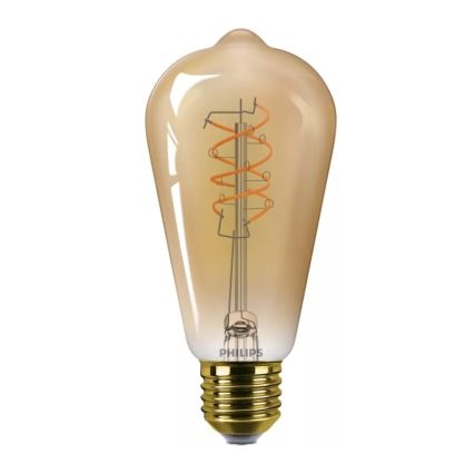 LED žarulja s prigušivanjem VINTAGE Philips ST64 E27/7,3W/230V 2200K CRI 90