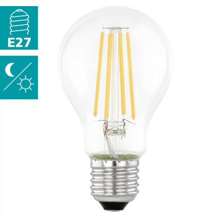LED žarulja sa senzorom sumraka Vintage A60 E27/6W/230V 3000K - Eglo 11886