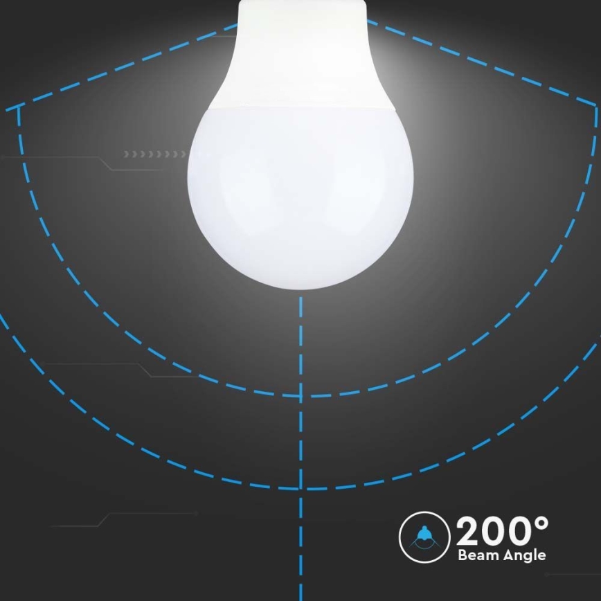 LED Žarulja SAMSUNG CHIP A60 E14/8,5W/230V 4000K
