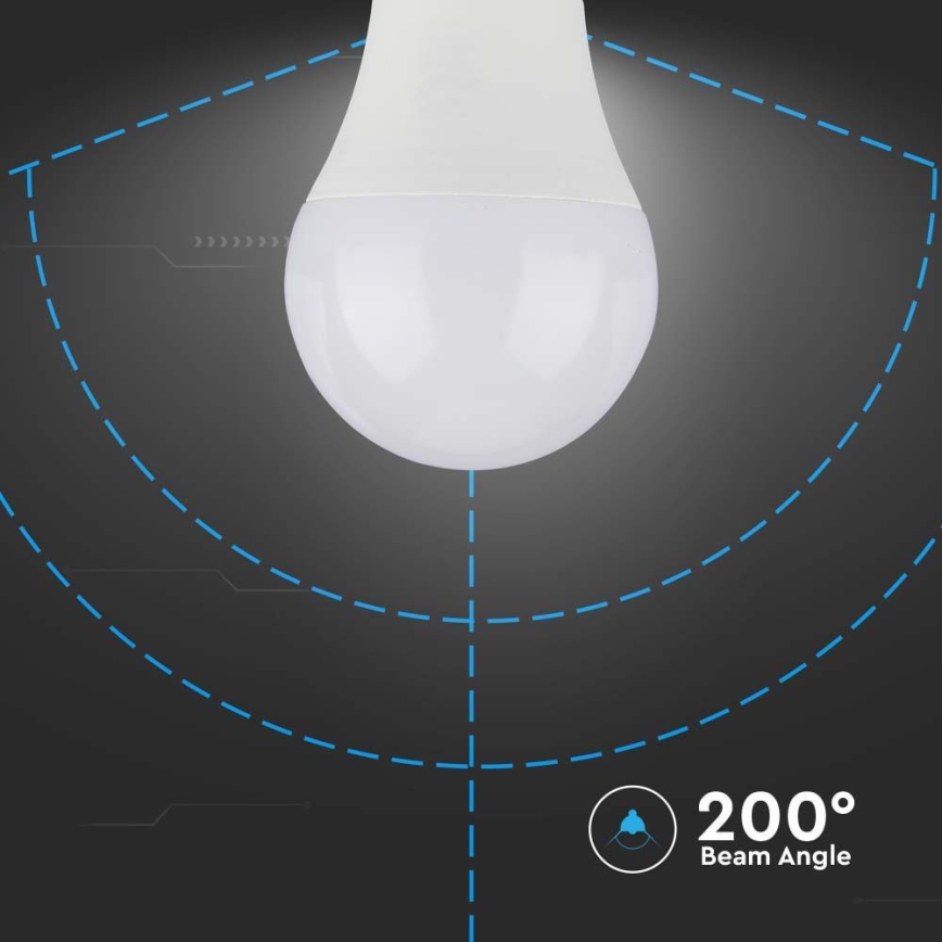 LED Žarulja SAMSUNG CHIP A60 E27/8,5W/230V 4000K