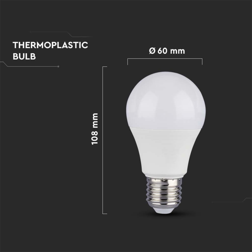 LED Žarulja SAMSUNG CHIP A60 E27/8,5W/230V 4000K