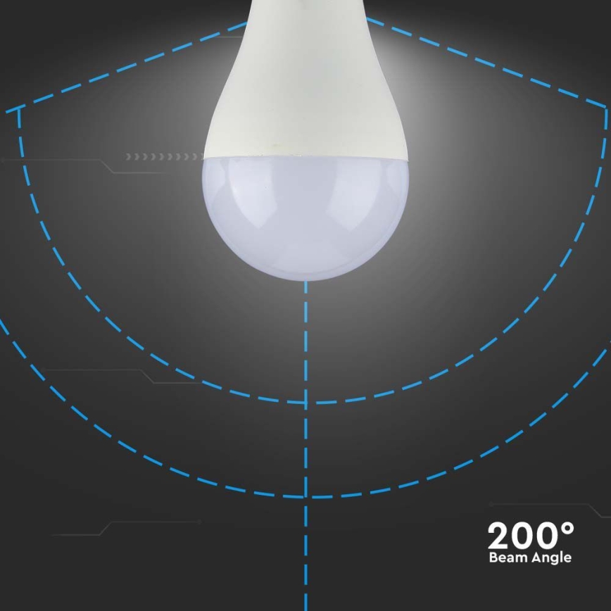 LED Žarulja SAMSUNG CHIP A65 E27/17W/230V 6500K