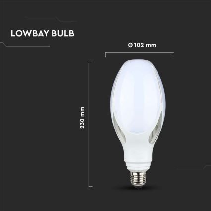 LED Žarulja SAMSUNG CHIP E27/36W/230V 6500K
