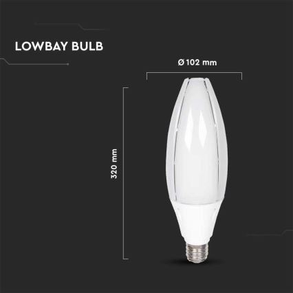 LED Žarulja SAMSUNG CHIP E40/60W/230V 4000K