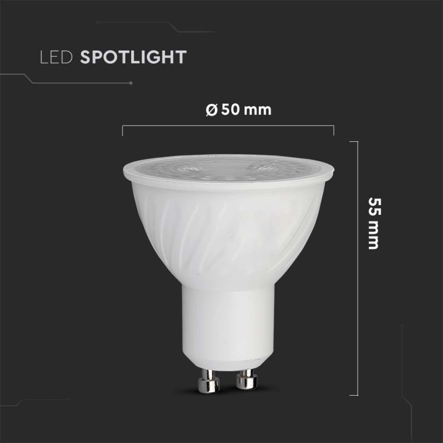 LED Žarulja SAMSUNG CHIP GU10/6W/230V 3000K