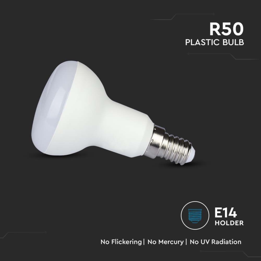 LED Žarulja SAMSUNG CHIP R50 E14/4,8W/230V 3000K