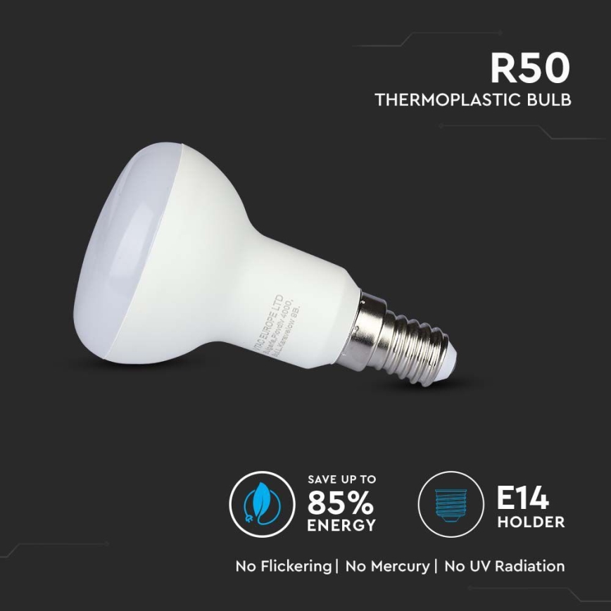 LED Žarulja SAMSUNG CHIP R50 E14/4,8W/230V 6500K
