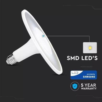 LED Žarulja SAMSUNG CHIP UFO E27/11W/230V 120° 3000K