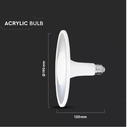 LED Žarulja SAMSUNG CHIP UFO E27/11W/230V 120° 3000K