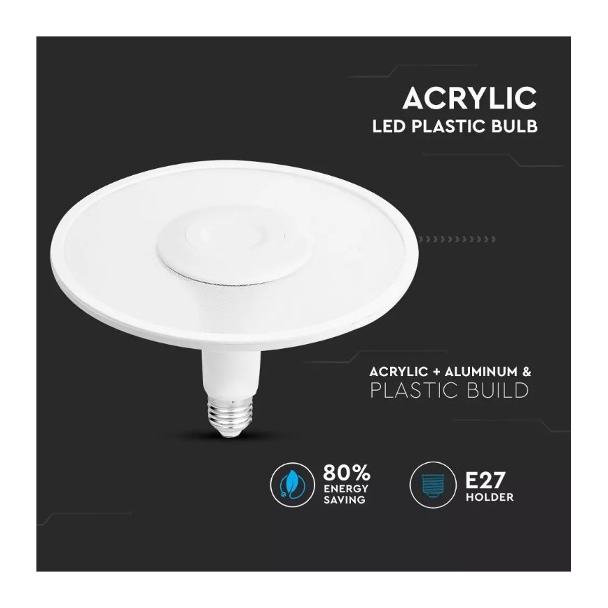 LED Žarulja SAMSUNG CHIP UFO E27/11W/230V 120° 6400K