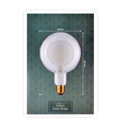 LED Žarulja SHAPE G125 E27/4W/230V 2700K - Paulmann 28764