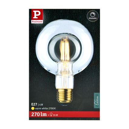 LED Žarulja SHAPE G95 E27/4W/230V 2700K - Paulmann 28766