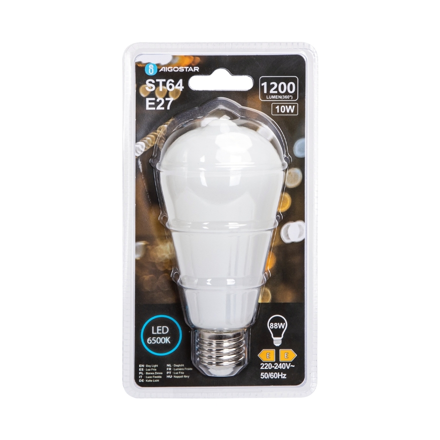 LED žarulja ST64 E27/10W/230V 320° 6500K - Aigostar