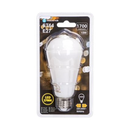 LED žarulja ST64 E27/15W/230V 320° 2700K - Aigostar