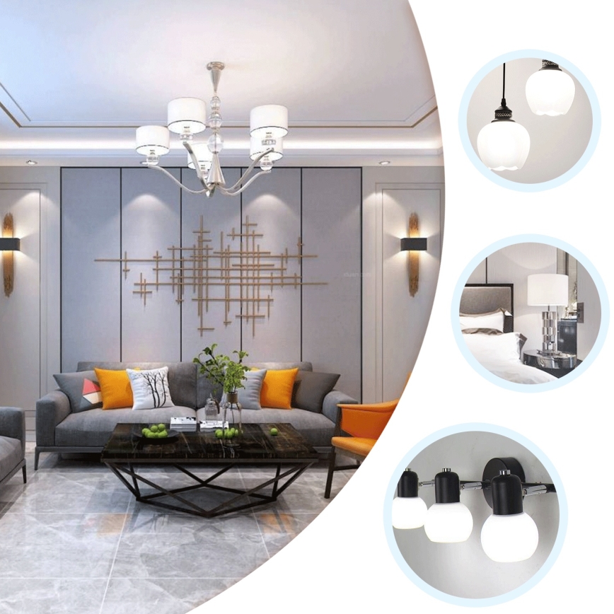 LED Žarulja ST64 E27/8W/230V 330° 6500K - Aigostar