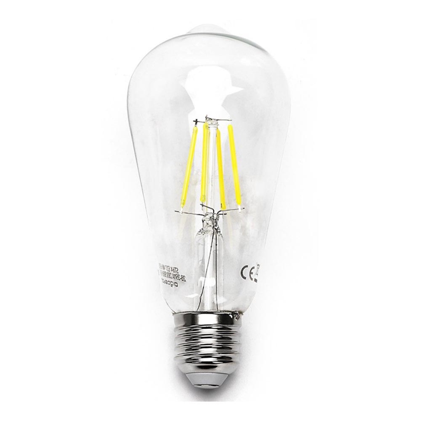 LED Žarulja ST64 E27/8W/230V 6500K - Aigostar