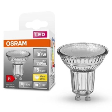 LED Žarulja STAR PAR16 GU10/4,3W/230V 2700K 120° - Osram