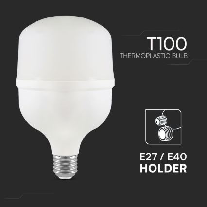 LED žarulja T100 E40 E27/30W/230V 6500K