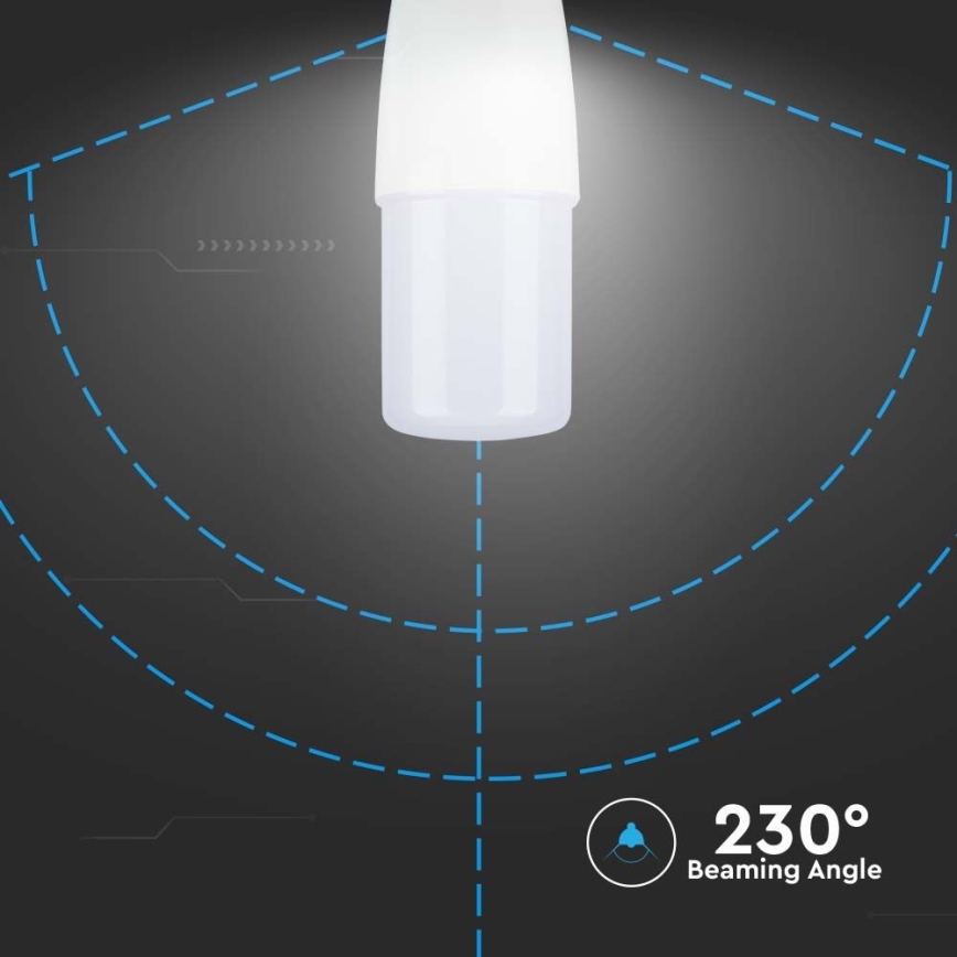 LED Žarulja T37 E14/9W/230V 2700K