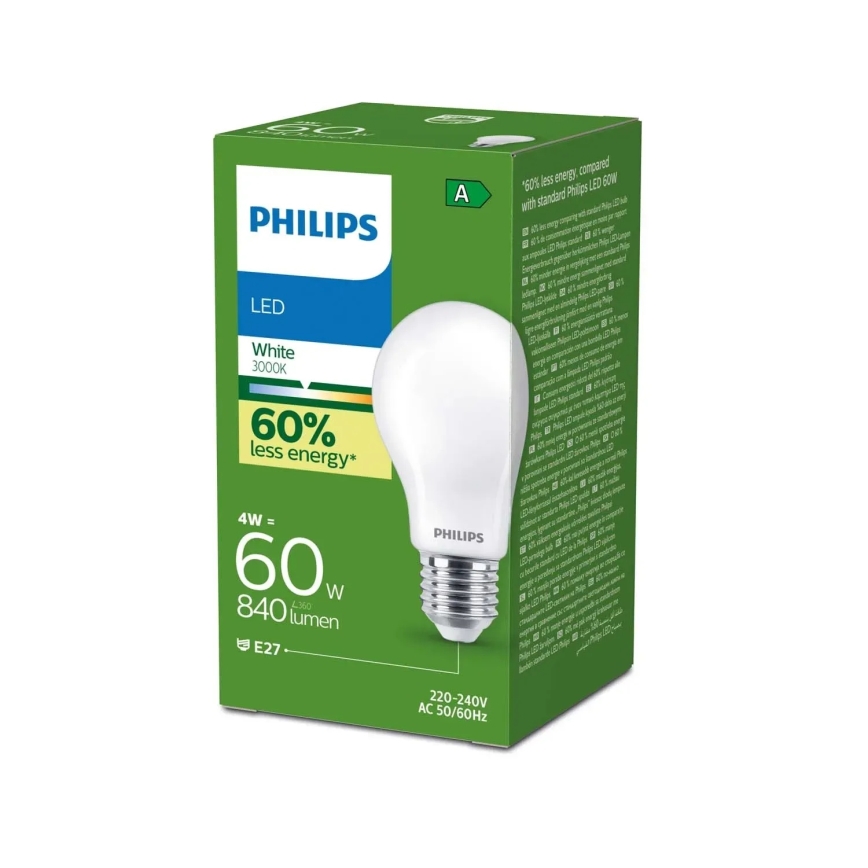 LED žarulja ULTRAEFFICIENT Philips A60 E27/4W/230V 3000K