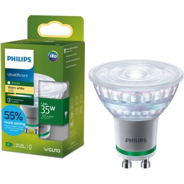 LED žarulja ULTRAEFFICIENT Philips PAR16 GU10/1,2W/230V 2700K