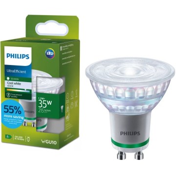 LED žarulja ULTRAEFFICIENT Philips PAR16 GU10/1,2W/230V 4000K