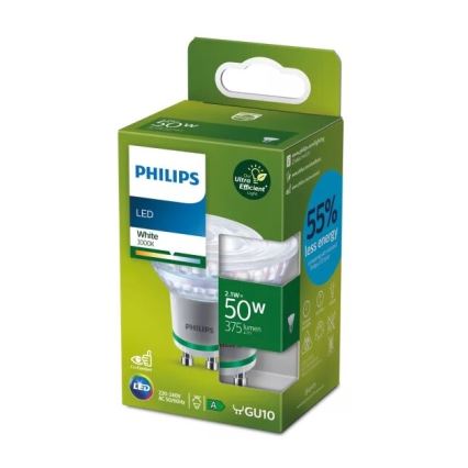 LED žarulja ULTRAEFFICIENT Philips PAR16 GU10/2,1W/230V 3000K