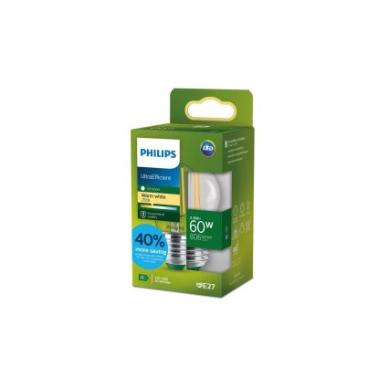 LED žarulja ULTRAEFFICIENT VINTAGE Philips P45 E27/3,8W/230V 2700K