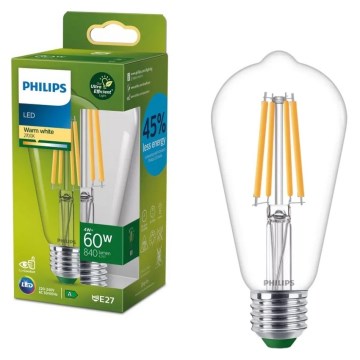 LED žarulja ULTRAEFFICIENT VINTAGE Philips ST64 E27/4W/230V 2700K
