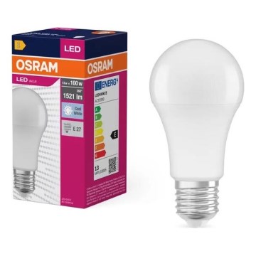 LED Žarulja VALUE A100 E27/13W/230V 4000K - Osram