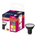 LED Žarulja VALUE PAR16 GU10/4,5W/230V 2700K 120° crna - Osram