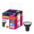 LED Žarulja VALUE PAR16 GU10/4,5W/230V 4000K 120° crna - Ledvance