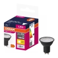 LED Žarulja VALUE PAR16 GU10/6,9W/230V 2700K 120° crna - Ledvance