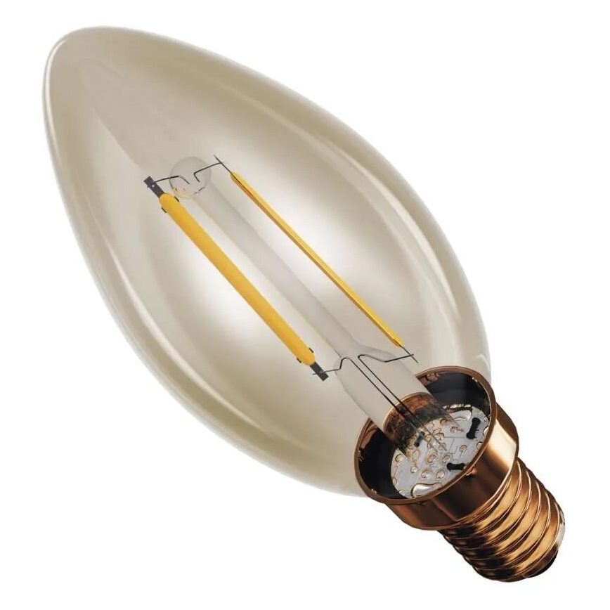 LED Žarulja VINTAGE E14/2,5W/230V 2200K