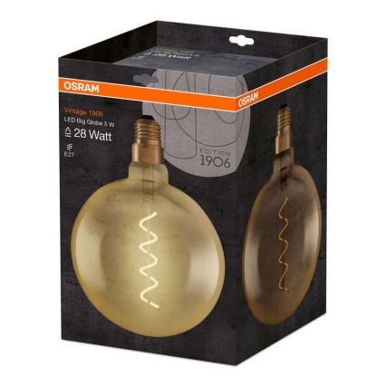 LED Žarulja VINTAGE E27/5W/230V - Osram