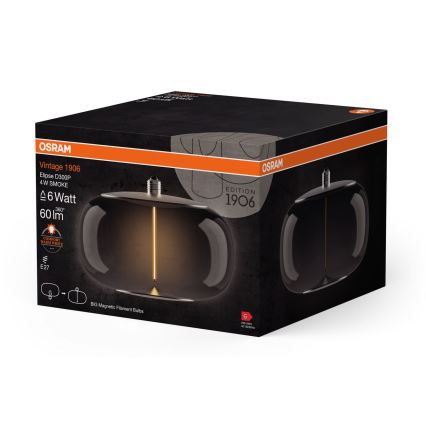 LED Žarulja VINTAGE FILAMENT E27/4W/230V 1800K dimna - Osram