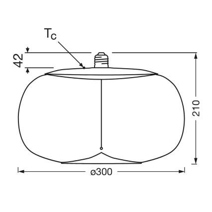 LED Žarulja VINTAGE FILAMENT E27/4W/230V 1800K dimna - Osram