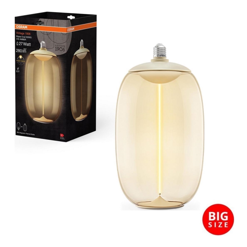 LED Žarulja VINTAGE FILAMENT E27/4W/230V 2700K - Osram