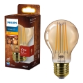 LED Žarulja VINTAGE Philips A60 E27/3,1W/230V 1800K