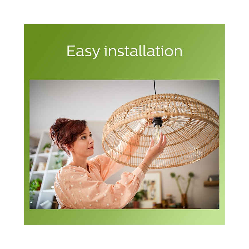 LED Žarulja VINTAGE Philips A60 E27/4W/230V 3000K