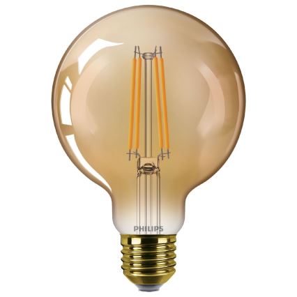 LED Žarulja VINTAGE Philips G95 E27/3,1W/230V 1800K