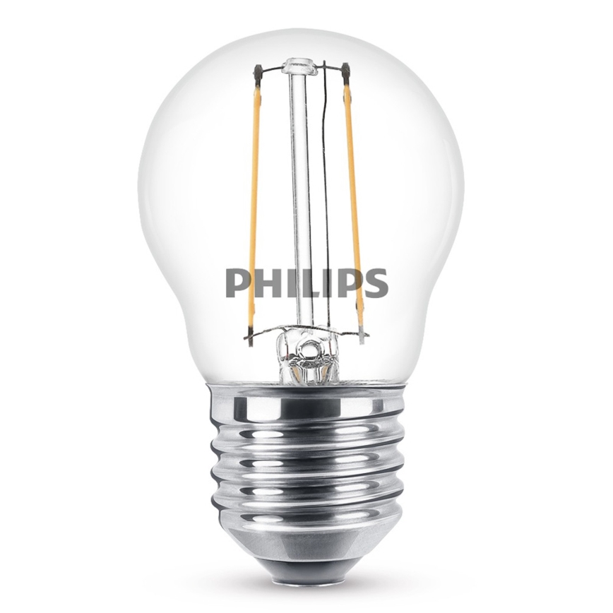 LED Žarulja VINTAGE Philips P45 E27/2W/230V 2700K