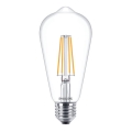 LED Žarulja VINTAGE Philips ST64 E27/7W/230V 2700K