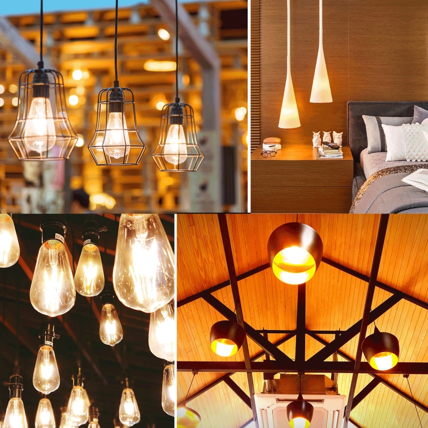 LED žarulja VINTAGE ST64 E27/20W/230V 2700K - Aigostar
