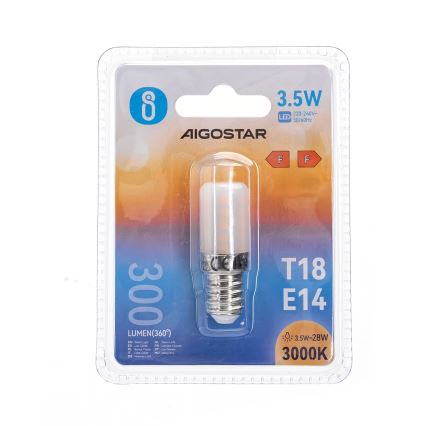 LED Žarulja za hladnjak T18 E14/3,5W/230V 3000K - Aigostar