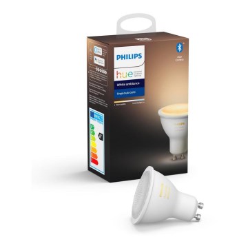 LED Žarulja za prigušivanje Philips Hue WHITE AMBIANCE 1xGU10/4,3W/230V 2200-6500K