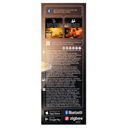 LED Žarulja za prigušivanje Philips Hue WHITE AMBIANCE 1xGU10/4,3W/230V 2200-6500K