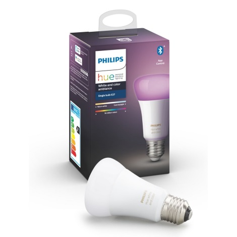 LED Žarulja za prigušivanje Philips Hue WHITE AND COLOR AMBIANCE E27/9W/230V 2000-6500K